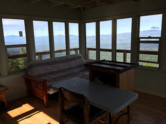Green Ridge Lookout Interior