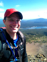 Portrait with Fourmile Lake