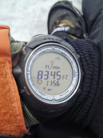 Near the summit