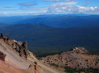 The view to the north