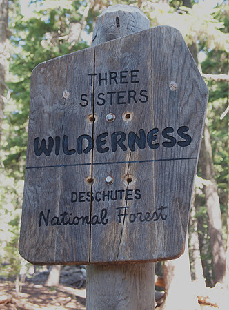 Wilderness Sign
