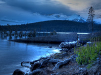 Mt. McLoughlin over Lake of the Woods