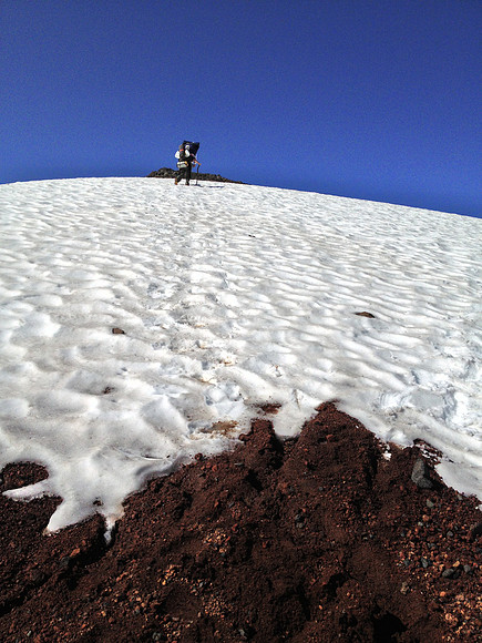 Steep Snow Field 1