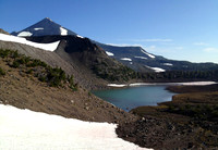 Chambers Lakes and Middle Sister