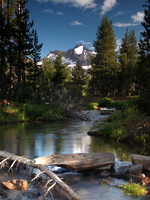 Broken Top over Creek