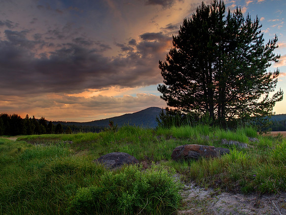 Brown Mountain Sunset