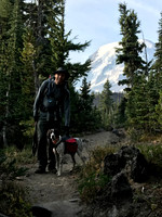 Kevin Likes Hiking with a Hunting Dog