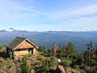 The Black Butte ground house (where the Forest Service employees stay)