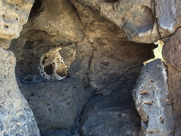 Lava holes