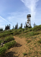 The Black Butte lookout tower