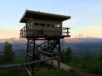Green Ridge Lookout with Mt. Jefferson in the background