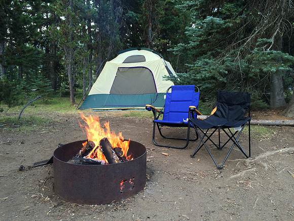 Camp at Mallard Marsh