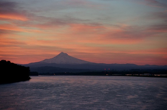 Sunrise from Glenn Jackson Bridge