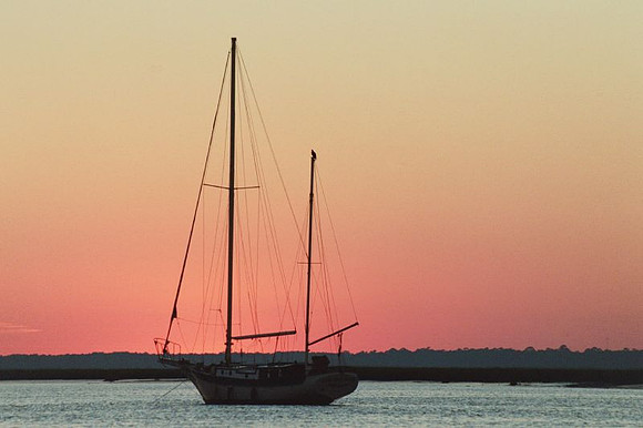 Sunset Boat
