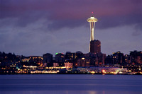 Space Needle at Sunrise