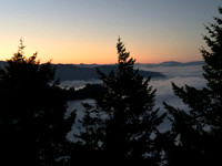 Clouds below Lookout