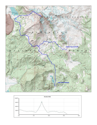 Broken Top Hike Route JPEG