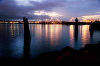 Port of Seattle at Sunrise